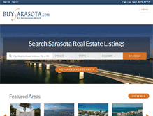 Tablet Screenshot of buysarasota.com